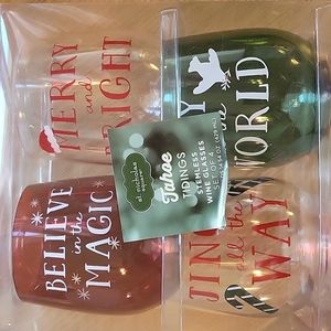 Stemless Wine Glasses